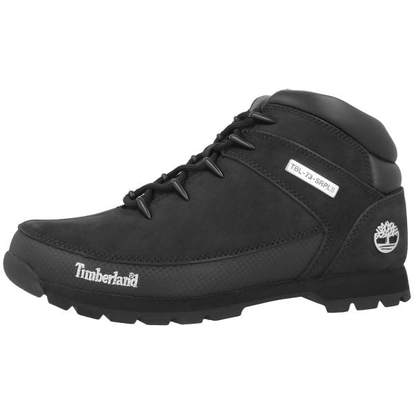 Buty do chodzenia męskie Timberland Euro Sprint Hiker. Czarne buty trekkingowe męskie Timberland, na jesień, z materiału, za kostkę, bez zapięcia, do biegania. Za 685.30 zł.