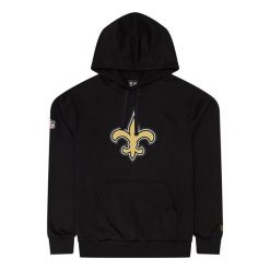 Bluza z kapturem New Orleans Saints NFL. Czarne bluzy z kapturem męskie New Era, s, z bawełny. Za 186.50 zł.