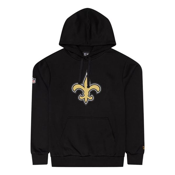 Bluza z kapturem New Orleans Saints NFL. Czarne bluzy z kapturem męskie New Era, s, z bawełny. Za 186.60 zł.