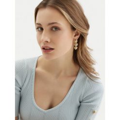 Kolczyki Guess. Żółte kolczyki damskie Guess, złote. Za 379.99 zł.