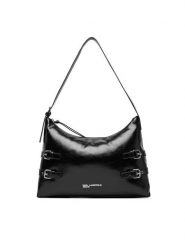 Karl Lagerfeld Jeans Torebka B1W30154 Czarny. Czarne torebki klasyczne damskie Karl Lagerfeld Jeans, bez wzorów, z jeansu, bez dodatków. Za 769.99 zł.