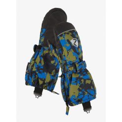Rękawiczki dziecięce Ziener Lanap AS AW Minis. Zielone rękawiczki dziecięce Ziener, bez ramiączek. Za 114.99 zł.