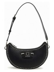Guess Torebka w kolorze czarnym - 24 x 16 x 8 cm rozmiar: onesize. Czarne torebki klasyczne damskie Guess, z aplikacjami, z materiału, bez dodatków. Za 440.28 zł.
