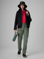 Трекінгові softshell штани мембрана 8000 жіночі - хакі. Kurtki softshell damskie 4f, xxl, bez wzorów, z softshellu, bez kaptura. Za 4,599.90 zł.