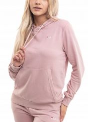 Bluza damska Fila Lierna. Czerwone bluzy z kapturem damskie Fila, xl, z bawełny. Za 195.99 zł.
