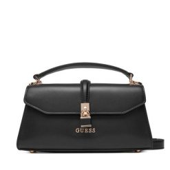 Torebka Guess. Czarne torebki klasyczne damskie Guess, z aplikacjami, bez dodatków. Za 399.99 zł.