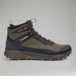 Buty turystyczne męskie Berghaus Vc22 Mid GTX. Brązowe buty trekkingowe męskie Berghaus, z gore-texu, bez zapięcia, trekkingowe, gore-tex. Za 619.99 zł.