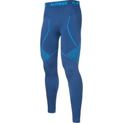 Spodnie termoaktywne trekkingowe męskie Alpinus Tactical Base Layer. Niebieskie bielizna termoaktywna męska Alpinus, m, bez wzorów. Za 119.00 zł.