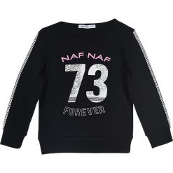 Bluza w kolorze czarnym. Czarne bluzy dziewczęce Daniel Hechter, Naf Naf Kids, bez wzorów, bez ramiączek, bez kaptura. W wyprzedaży za 42.95 zł.