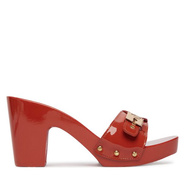 Klapki Scholl. Brązowe klapki damskie Scholl, bez wzorów, bez obcasa. Za 927.99 zł.