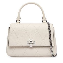 Torebka Tory Burch. Białe torebki klasyczne damskie Tory Burch, bez wzorów, bez dodatków. Za 2,024.00 zł.