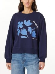 Scotch & Soda Bluza w kolorze granatowym rozmiar: M. Niebieskie bluzy bez kaptura damskie Scotch & Soda, m, z bawełny. Za 202.03 zł.