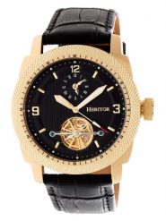 Heritor Zegarek automatyczny "Helmsley" w kolorze złoto-czarnym rozmiar: onesize. Czarne, analogowe zegarki męskie Heritor, ze stali. Za 761.99 zł.