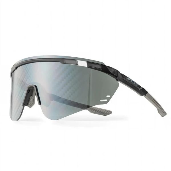 Okulary fotochromatyczne kolarskie ochrona UV400 ROCKBROS. Brązowe okulary przeciwsłoneczne męskie ROCKBROS. Za 179.68 zł.