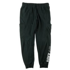 Second life - Nike spodnie dresowe męskie Cargo Air - Stan bardzo dobry. Czarne spodnie sportowe męskie Nike, z dresówki. Za 127.76 zł.