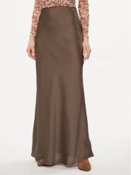 Guess Spódnica maxi Annachiara W4GD12 WD8G2 Brązowy Regular Fit. Brązowe spódniczki damskie Guess, s, z aplikacjami, z syntetyku, maxi. Za 529.99 zł.