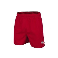 Spodenki męskie Pitbull Sportowe Performance Pro plus Small Logo II. Czerwone szorty męskie PITBULL, l. W wyprzedaży za 134.10 zł.