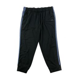 Second life - Dresowe spodnie męskie 3-Stripes czarne - Stan bardzo dobry. Czarne spodnie sportowe męskie Adidas, z dresówki. Za 122.16 zł.