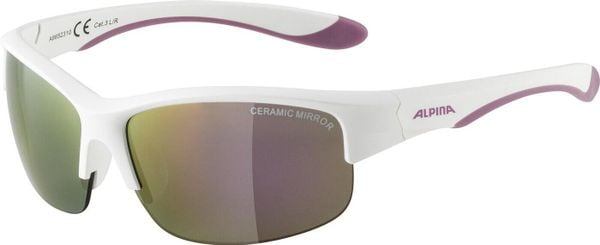 Okulary przeciwsłoneczne dziecięce Alpina Junior Flexxy Youth HR. Białe okulary przeciwsłoneczne dziecięce Alpina. Za 94.99 zł.