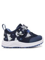 Reima Sneakersy Moomin Ekana 5400129M Granatowy. Niebieskie buty sportowe chłopięce Reima, ze skóry, bez zapięcia. Za 129.99 zł.