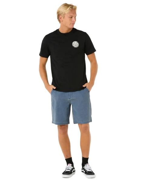 Spodenki Rip Curl - BOARDWALK CORD WIZ - WASHED NAVY. Niebieskie kąpielówki męskie Rip Curl, m, bez wzorów, z bawełny. Za 300.00 zł.