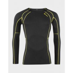 Koszulka termoaktywna męska Halti Ultra Cool Mesh L/S. Czarne bielizna termoaktywna męska Halti, l, bez wzorów, z meshu. Za 269.99 zł.