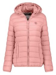 Geographical Norway Kurtka pikowana w kolorze jasnoróżowym rozmiar: XXL. Różowe kurtki damskie Geographical Norway, xxl, bez wzorów, bez kaptura. Za 144.92 zł.