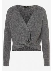 More & More Sweter w kolorze szarym rozmiar: 42. Szare swetry klasyczne damskie MORE & MORE, ze splotem, bez kołnierzyka. Za 121.51 zł.