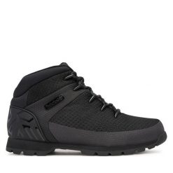Trapery Timberland. Czarne buty zimowe męskie Timberland, bez zapięcia. Za 579.99 zł.