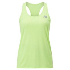 Koszulka New balance model WT41220_AFG damska. Zielone t-shirty damskie New Balance, xs, bez wzorów, z materiału, bez kołnierzyka. Za 168.20 zł.