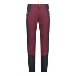 Spodnie CMP. Brązowe spodnie materiałowe męskie CMP, bez wzorów. W wyprzedaży za 447.15 zł.