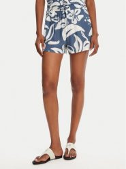 Banana Moon Szorty materiałowe William Floreal MHX74 Niebieski Loose Fit. Niebieskie szorty damskie Banana Moon, bez wzorów, z materiału. Za 219.99 zł.