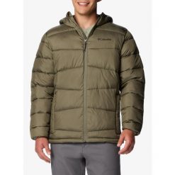 Kurtka ocieplana męska Columbia Fivemile Butte II Hooded Jacket. Zielone kurtki męskie Columbia, m, bez wzorów, bez kaptura. Za 379.99 zł.