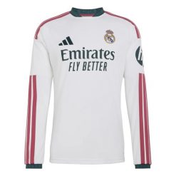 Koszulka Domowa z Długim Rękawem Real Madrid 2026/27. Białe koszulki męskie z długim rękawem Adidas, s. Za 465.50 zł.