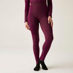 Bielizna termoaktywna damska legginsy In The Zone Dare 2b. Fioletowa bielizna termoaktywna damska Dare 2b, bez wzorów. W wyprzedaży za 89.99 zł.