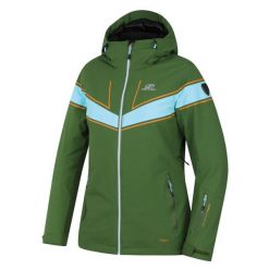 Damska kurtka narciarska Hannah Kiely Dill/Aqua Splash 15.000 mm S (36). Zielone kurtki damskie Hannah, s, bez wzorów, bez kaptura, narciarskie. Za 579.90 zł.