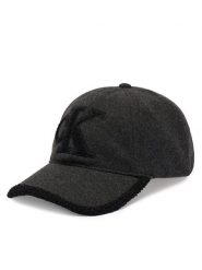 Calvin Klein Czapka z daszkiem LV04F5092G Czarny. Czarne czapki z daszkiem damskie CALVIN KLEIN, bez wzorów, z syntetyku. Za 209.99 zł.