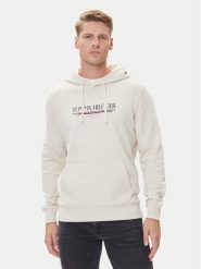 Tommy Hilfiger Bluza Brand Love MW0MW40534 Beżowy Regular Fit. Brązowe bluzy bez kaptura męskie Tommy Hilfiger, m, z bawełny. Za 299.99 zł.