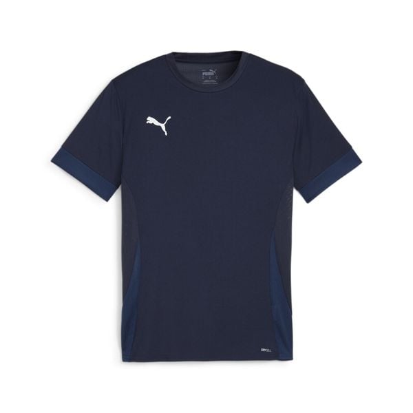 Koszulka Puma TeamGoal. Białe t-shirty sportowe męskie Puma, bez ramiączek, do piłki nożnej. Za 82.00 zł.
