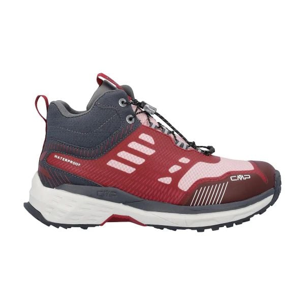 Damskie buty trekkingowe CMP Pohlarys WP Mid. Czerwone obuwie trekkingowe damskie CMP. Za 504.65 zł.