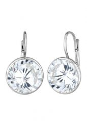 Elli Damska kropla Glamour Elegancka z kryształami cyrkonii w srebrze próby 925 Sterling Silver Kolczyki 1 ct Damski. Szare kolczyki damskie Elli, z cyrkonią, srebrne. Za 368.99 zł.