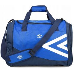 Torba sportowa treningowa na ramię Umbro 46L. Niebieskie torby męskie na ramię Umbro, bez wzorów, na ramię. Za 69.00 zł.