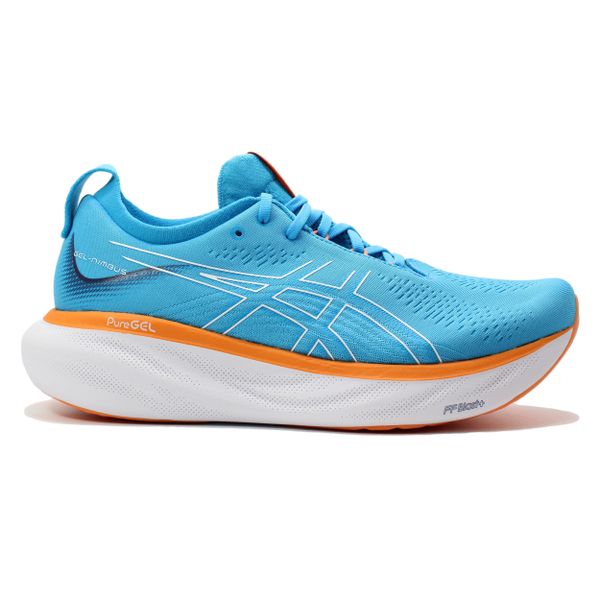 Buty do biegania męskie Asics Gel Nimbus 25. Niebieskie obuwie do biegania damskie Asics. Za 887.20 zł.