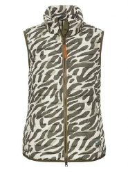 Camel Active Kamizelka pikowana w kolorze biało-oliwkowym rozmiar: 34. Białe kamizelki damskie Camel Active. Za 173.99 zł.