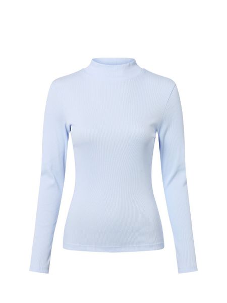 Marie Lund Damska koszulka z długim rękawem Kobiety Bawełna niebieski jednolity, S. Niebieskie t-shirty damskie Marie Lund, s, bez wzorów, z bawełny, bez kołnierzyka. Za 149.95 zł.