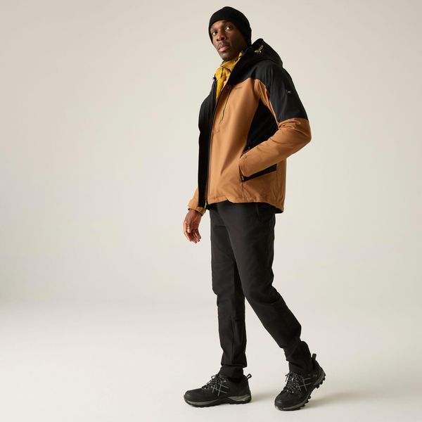 Kurtka męska 3 w 1 Wentwood. Brązowe kurtki męskie Regatta, m, bez wzorów, z puchu, sportowe, bez kaptura. W wyprzedaży za 399.99 zł.