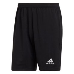 Spodenki do piłki nożnej Adidas Entrada 22. Czarne szorty damskie Adidas, bez wzorów, eleganckie. Za 54.99 zł.