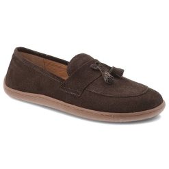 Czekoladowe Mokasyny Armodo Skórzane Obuwie Damskie Barefoot. Brązowe mokasyny damskie Armodo. Za 314.99 zł.