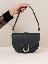 Lia Biassoni Skórzana torebka w kolorze czarnym - 22 x 17 x 8 cm rozmiar: onesize. Czarne torebki klasyczne damskie Lia Biassoni, bez wzorów, z materiału, bez dodatków. Za 260.99 zł.