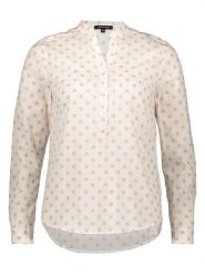 More & More Bluzka w kolorze kremowo-żółtym rozmiar: 44. Brązowe bluzki damskie MORE & MORE, bez wzorów, z bawełny, bez kołnierzyka, bez ramiączek. Za 104.99 zł.